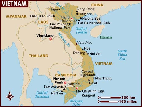 MAPA DE VIETNAM