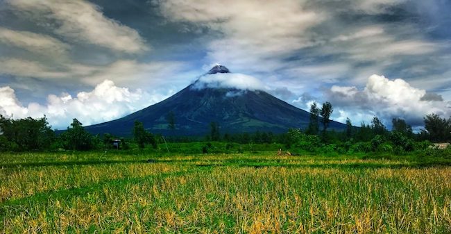 Monte Mayon volcan perfecto
