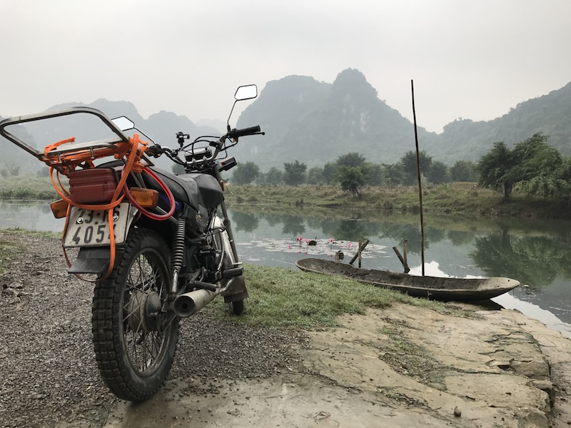recorrer vietnam en moto